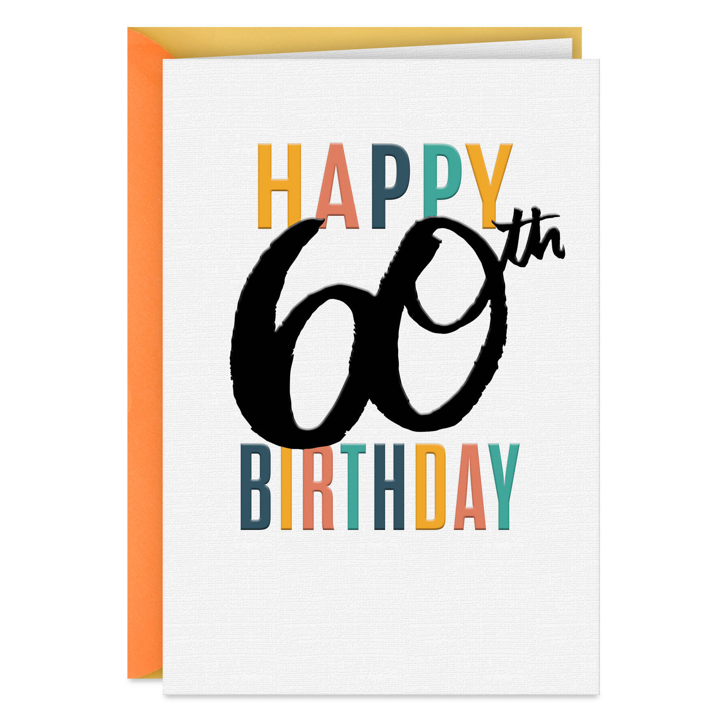 Wonderful Years of You 60th Birthday Card