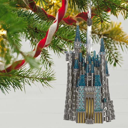 Disney Christmas Carolers Merry Mickey Musical Ornament With Light ... Disney Cinderella's Castle Metal Ornament, - Disney Christmas Carolers Merry Mickey Musical Ornament With Light