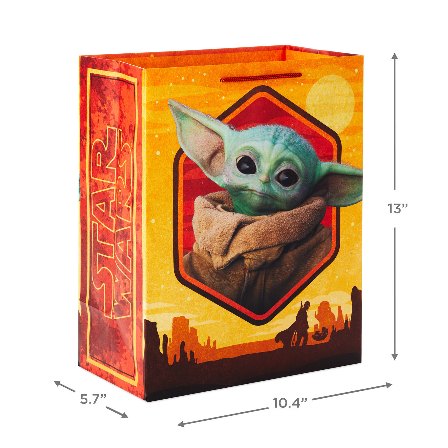 13" Star Wars: The Mandalorian™ The Child™ Large Gift Bag for only USD 3.99 | Hallmark