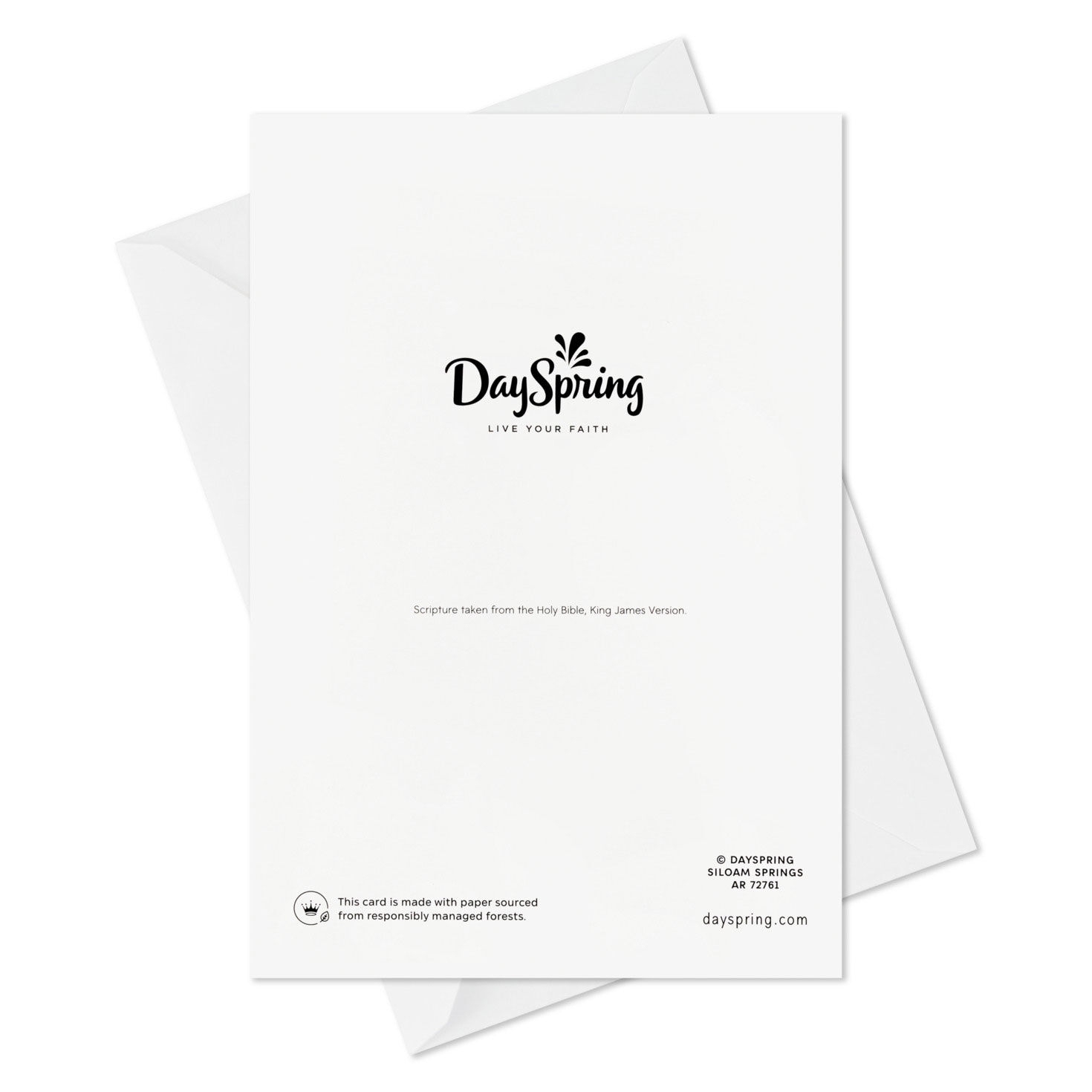 DaySpring White Church in Snow Boxed Christmas Cards, Pack of 16, , large image number 7