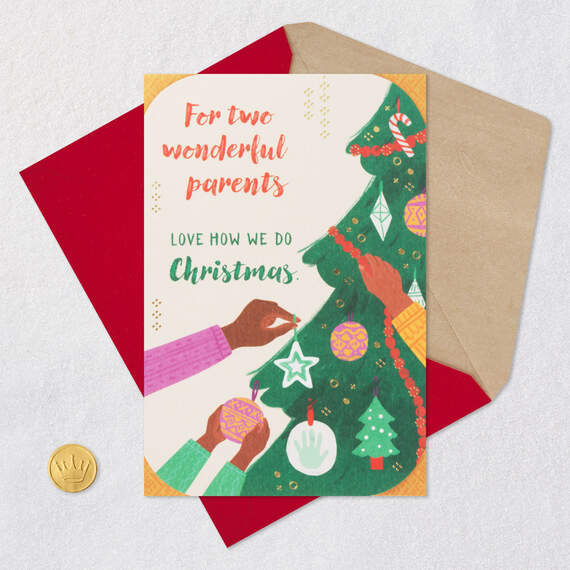 You Two Make the Season Magical Christmas Card for Parents, , large image number 6