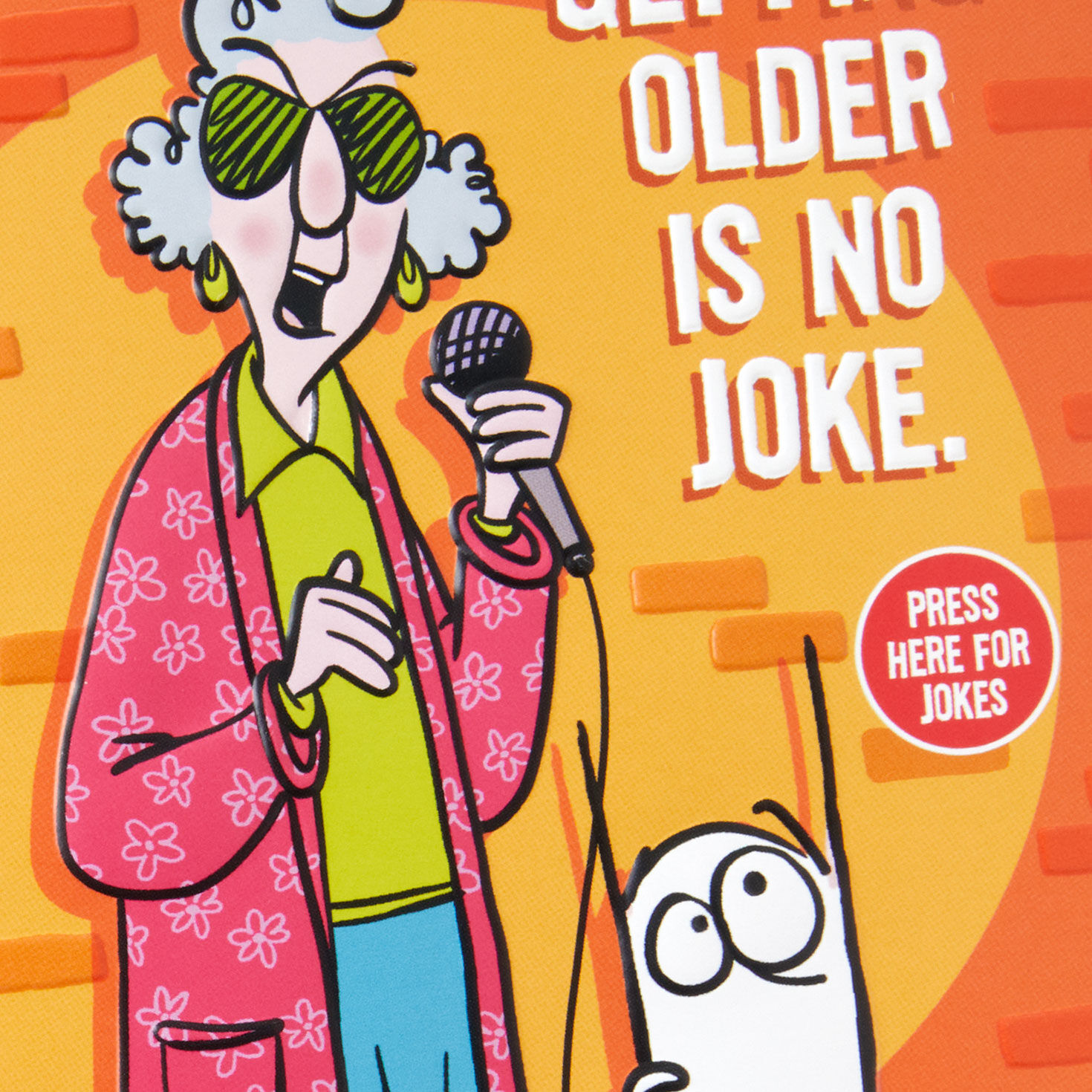 Maxine Getting Older Is No Joke Birthday Card With Sound for only USD 7.99 | Hallmark
