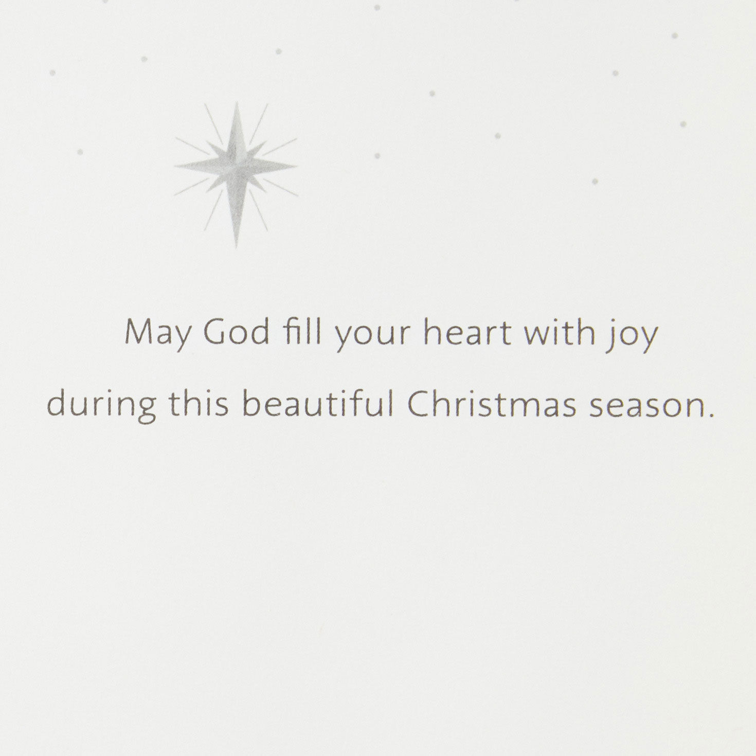 Holy Family Silhouette Boxed Christmas Cards Sentiment Detail image number 4