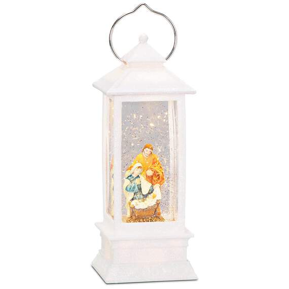 Holy Family Light-Up Confetti Lantern Snow Globe, , large image number 1