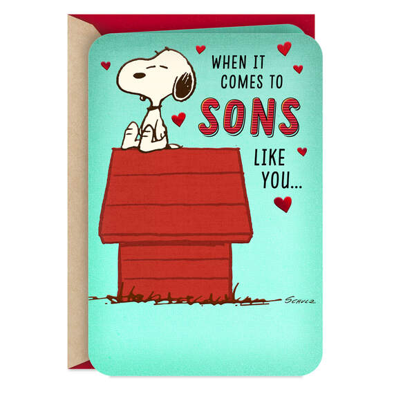 Peanuts® Snoopy No One Like You Valentine's Day Card for Son