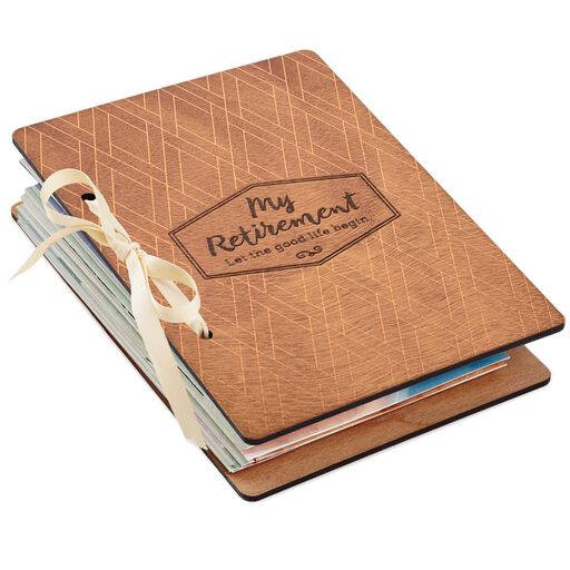 Let the Good Life Begin Retirement Card Keeper, 
