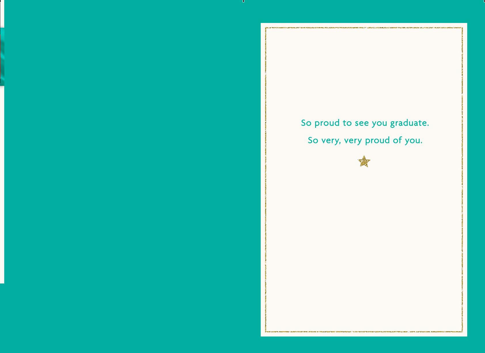 So Proud of You Graduation Card for Son