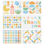 Soft Pastel Prints Assorted Baby Thank-You Notes, Pack of 48, , large image number 2