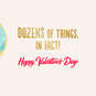 Donut and Hearts Hole Lot to Love Video Greeting Valentine's Day Card, , large image number 2