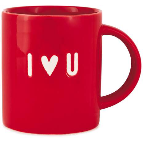 I Love You Ceramic Mug, 13.5 oz., , large