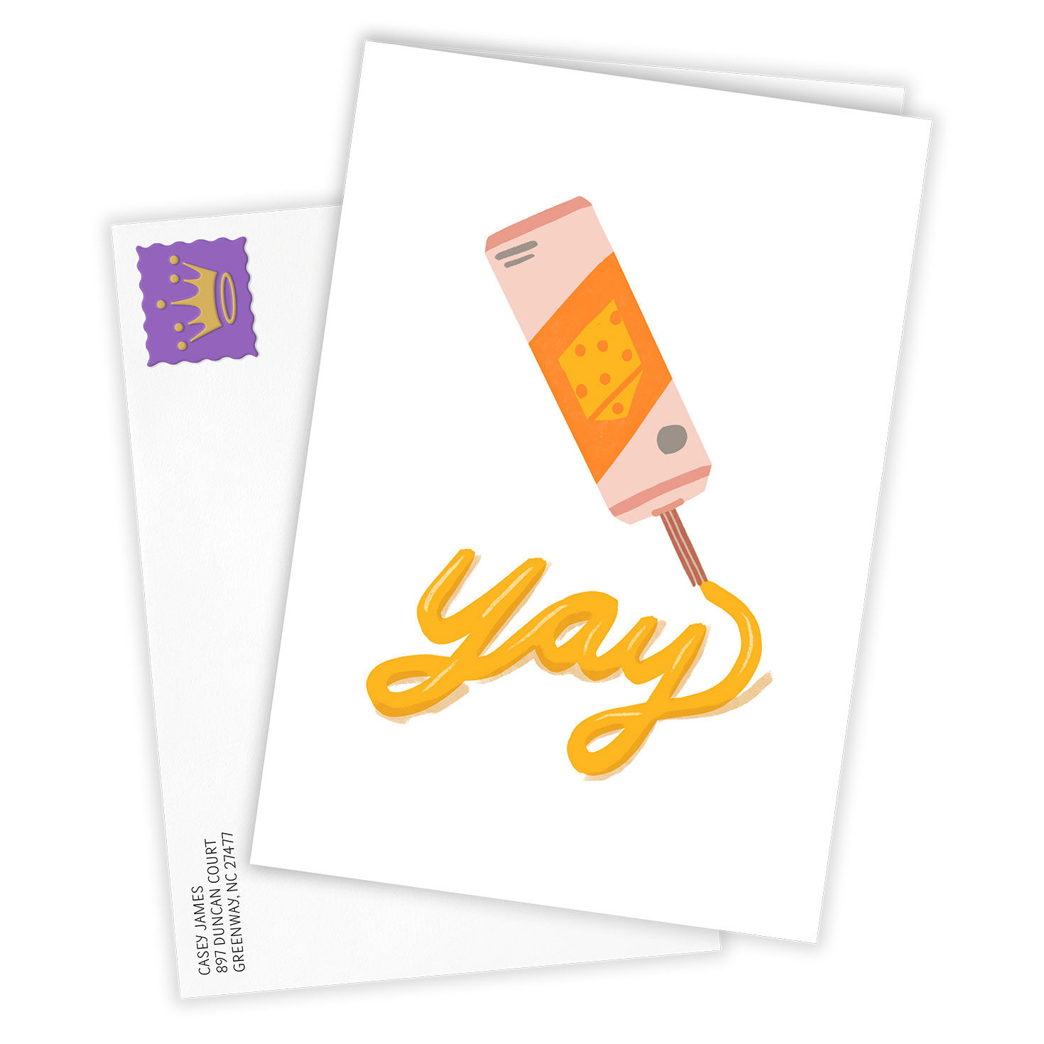 Cheesin' All Day Custom Birthday Card, , large image number 2