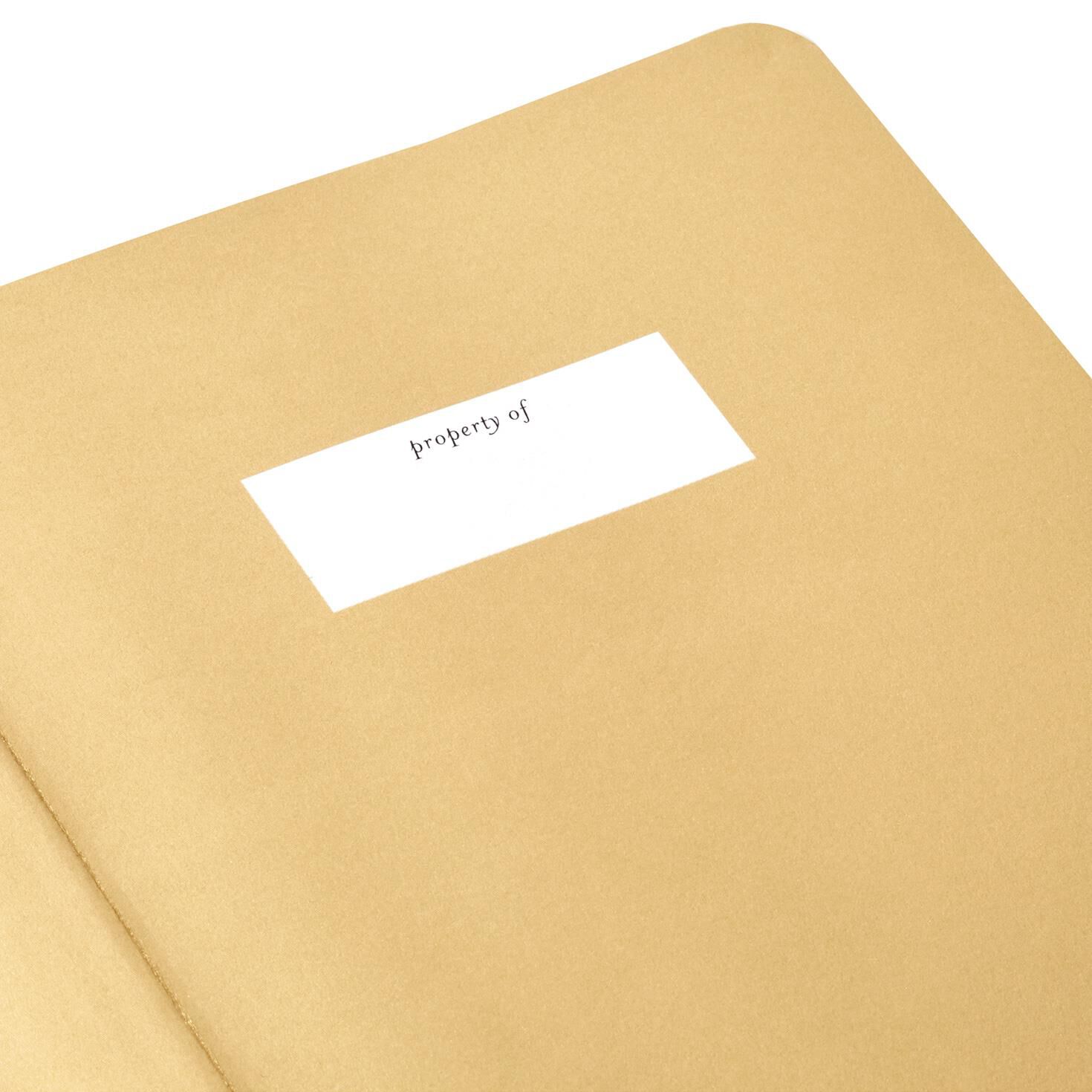 Gold Toile on Aqua Hardback Notebook for only USD 14.99 | Hallmark
