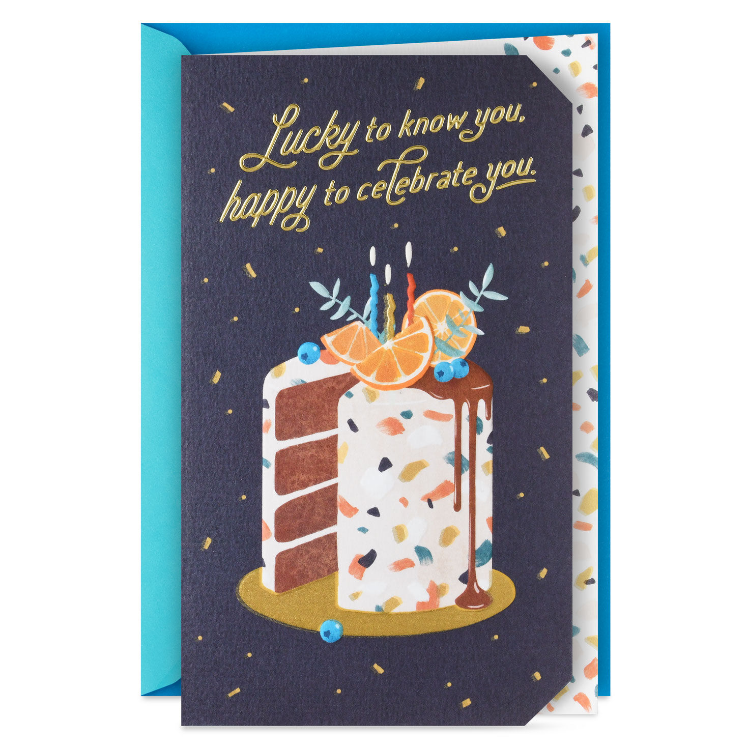 Lucky to Know You Birthday Card
