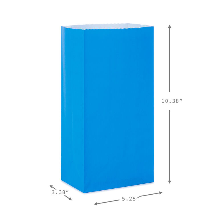 Assorted Colors Paper Goodie Bags, Pack of 30, , large image number 3