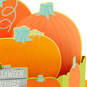 Pumpkin Patch 3D Pop-Up Halloween Card With Stickers, , large image number 5
