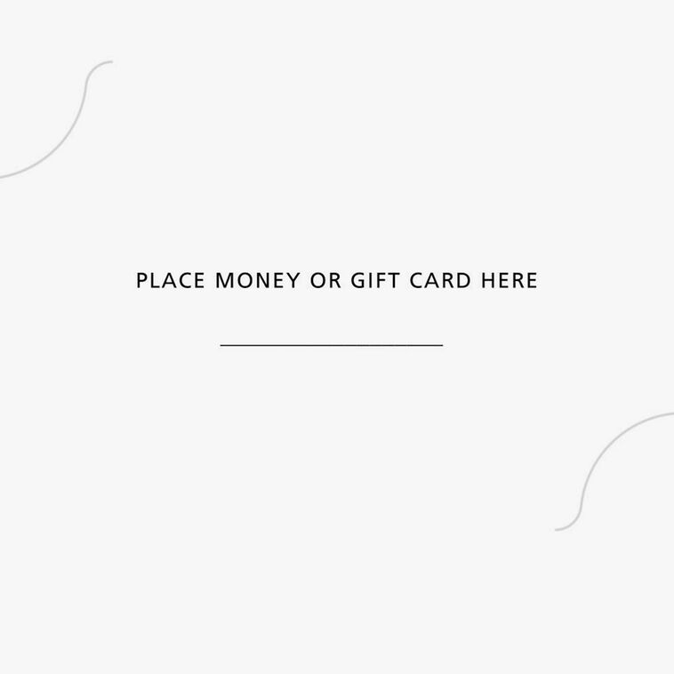 Gold Deer on Red Money Holder Christmas Cards Pack Sentiment image number 4