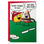 Cheesy Happy Holiday Wishes Funny Christmas Card, , large image number 1
