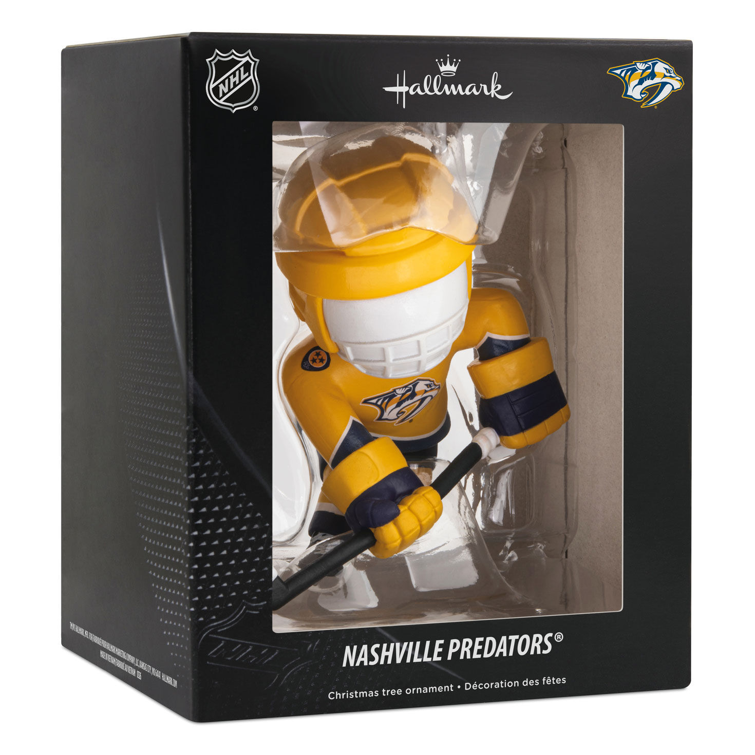 NHL Nashville Predators Player Christmas Ornament package front image number 7