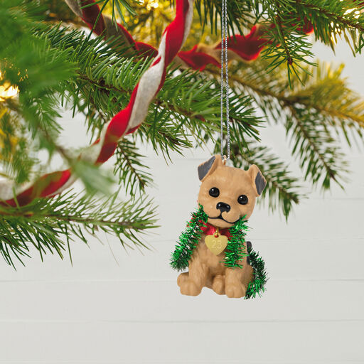 Puppy Love Terrier 2023 Ornament, 