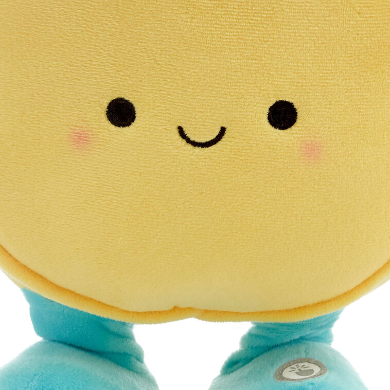 Smiley Face Plush With Sound and Motion, 10