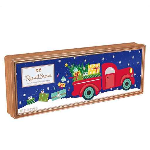 Russell Stover Assorted Chocolates in Vintage Truck Tin, 7.1 oz., 