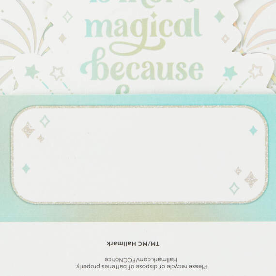 Disney 100 Years of Wonder You're Magical Musical 3D Pop-Up Card With Light, , large image number 5