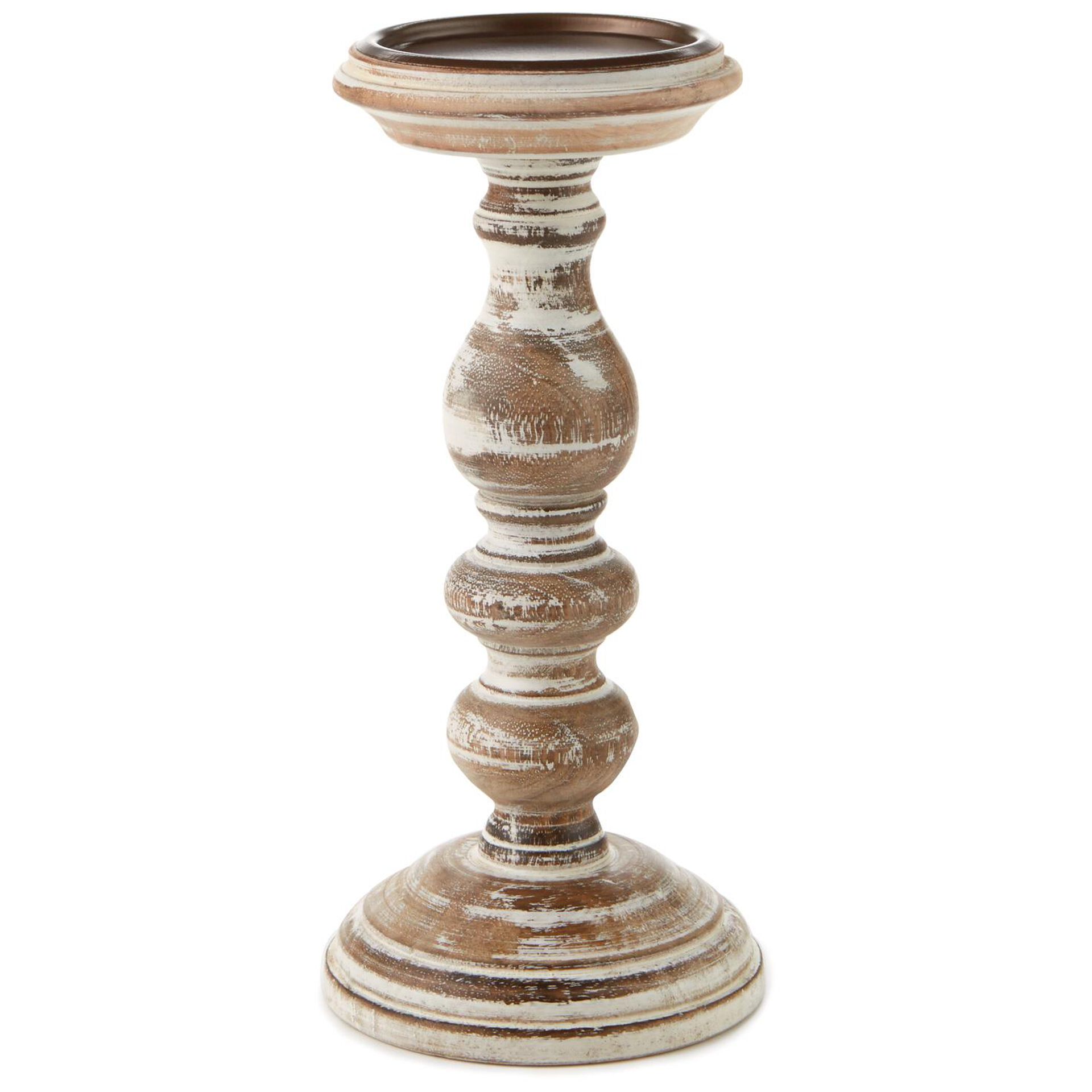 Small Turned Wood Candle Holder, 9.75" Candles Hallmark