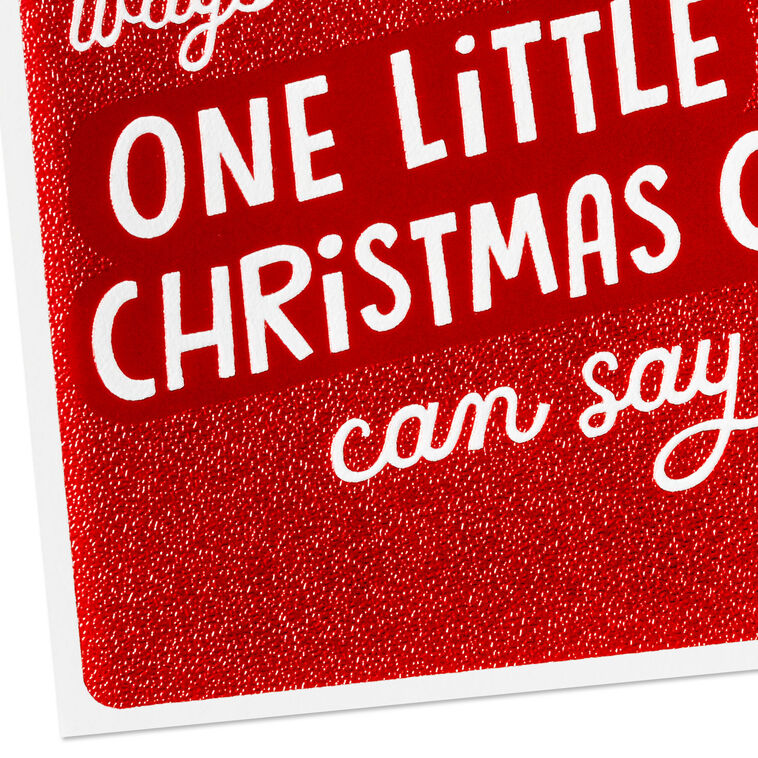 Woman on Couch Funny Christmas Card for Husband Card Front Detail image number 8