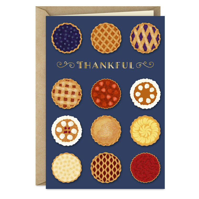 Enjoy Every Moment Thanksgiving Card