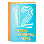 Great Times 12th Birthday Card, , large image number 1