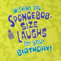 Nickelodeon SpongeBob SquarePants Wishing You Laughs Birthday Card, , large image number 2