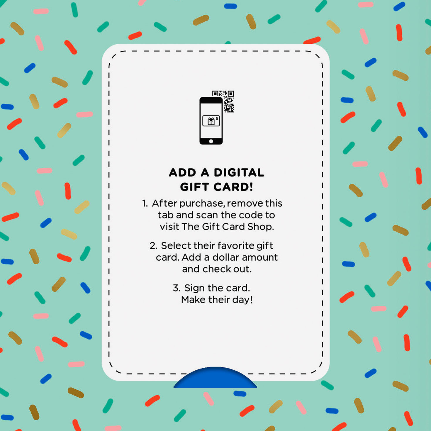 Treat Your Self Gift Card Greeting Card, , large image number 6