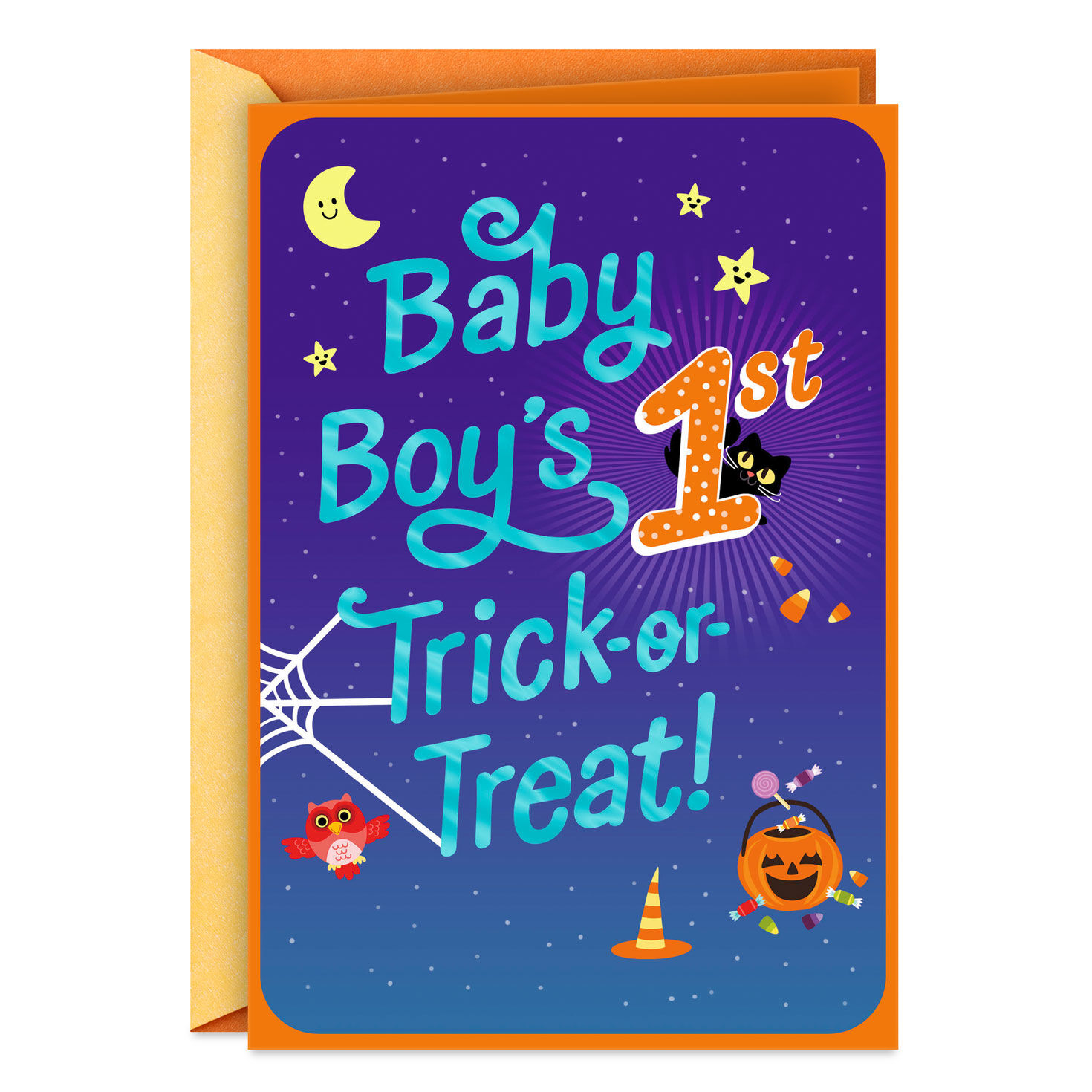 So Much Joy First Halloween Card for Boy