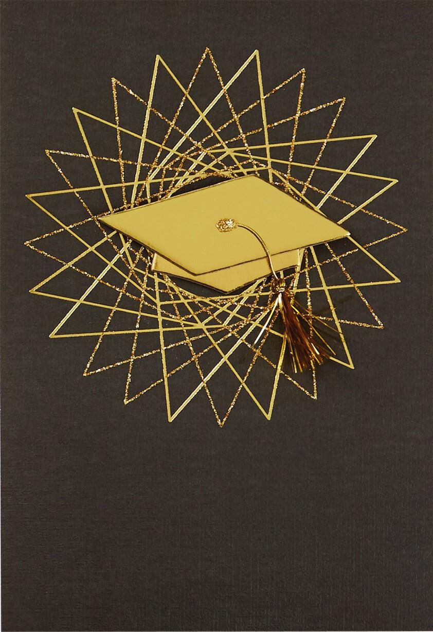 Hats Off to You Graduation Card