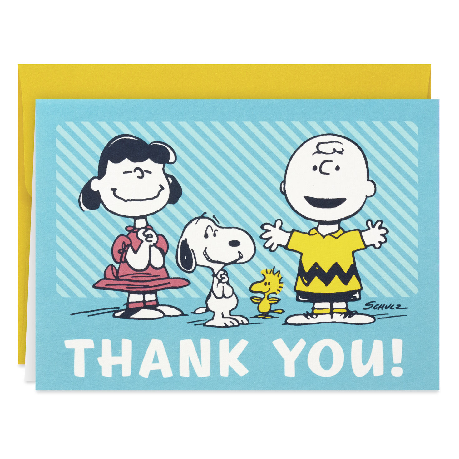 Peanuts® Snoopy & Woodstock Thank You Card