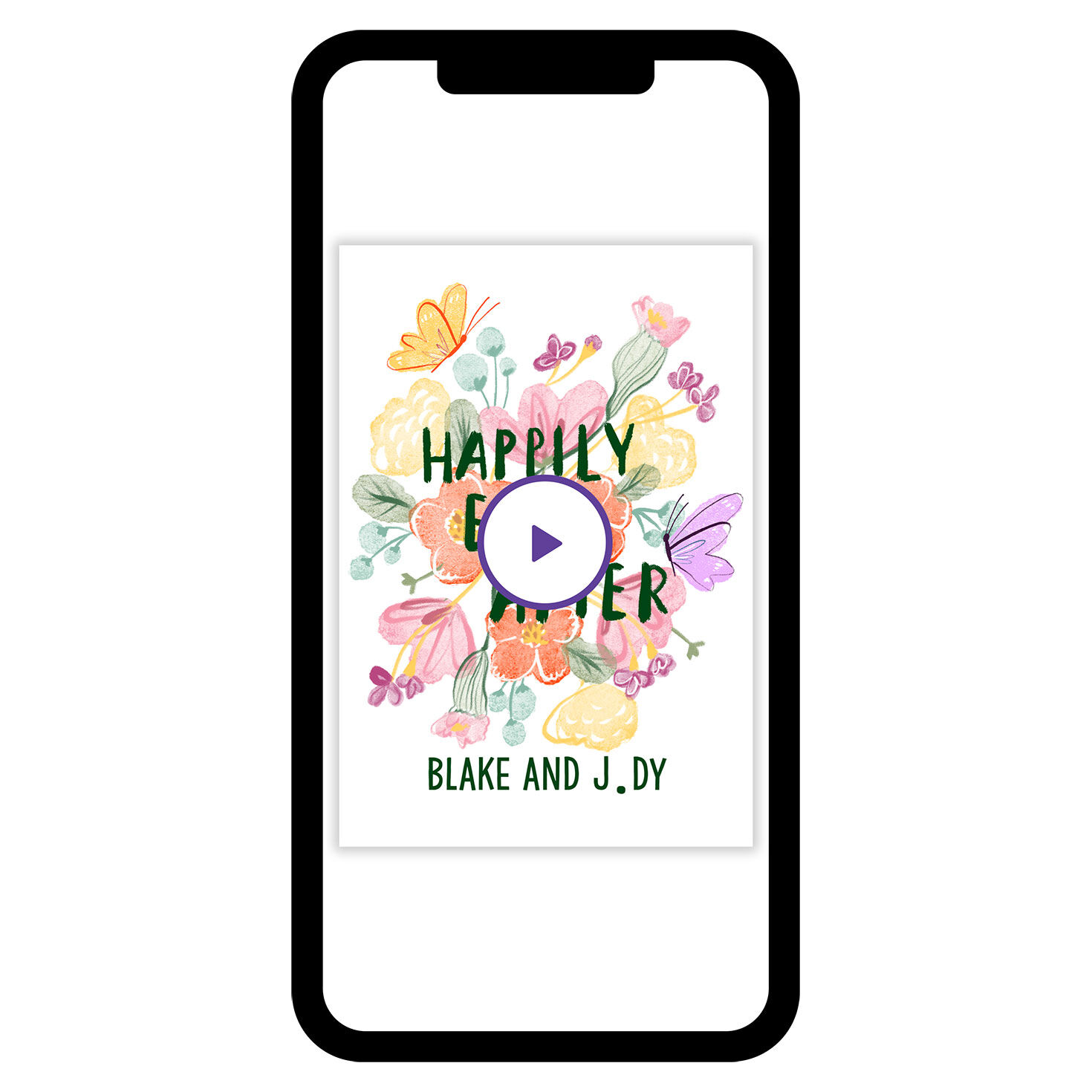 Happily Ever After Blank eCard