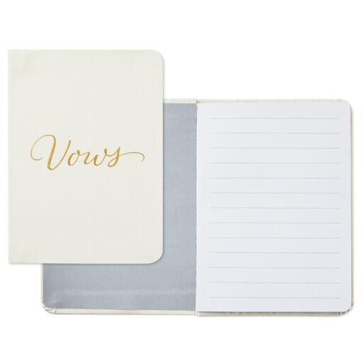 Wedding Vows Blank Notebook, 