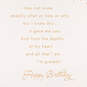 Your Love Is a Blessing Romantic Birthday Card, , large image number 3