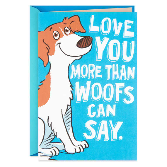 You're Wag-Worthy Funny Pop-Up Father's Day Card From the Dog, , large image number 1