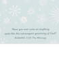 Peace, Joy and Love Religious Christmas Card, , large image number 3