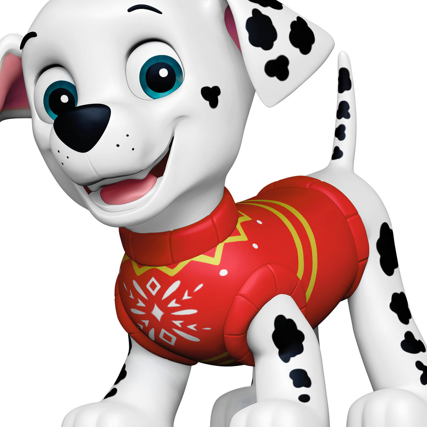 Paw Patrol Marshall Dalmatian Dog Ornament upclose view image number 5