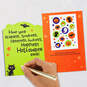 Trick-or-Treating Ghost Halloween Card With Stickers, , large image number 7