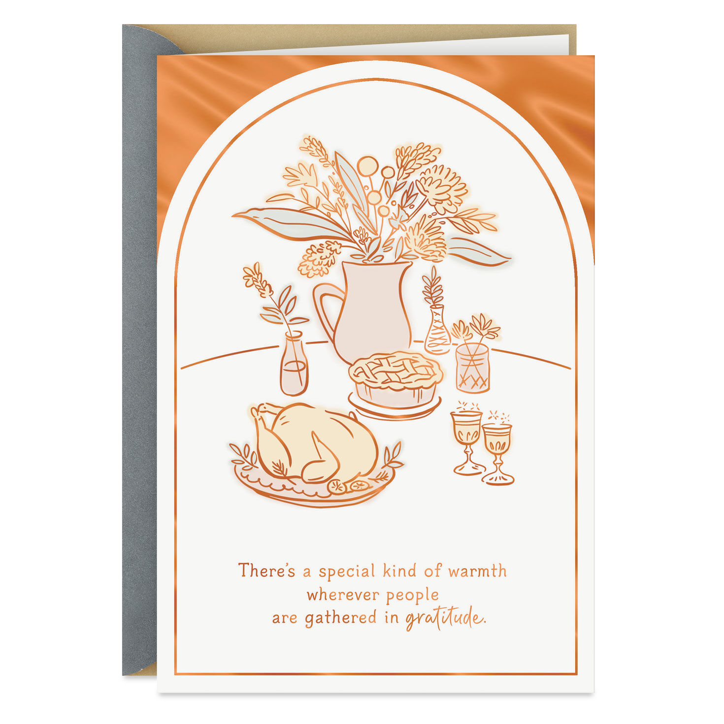 Warmth of Gratitude Thanksgiving Card