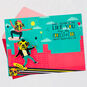 Skateboarding Dog Grandson Valentine's Day Card Open card with envelope image number 2