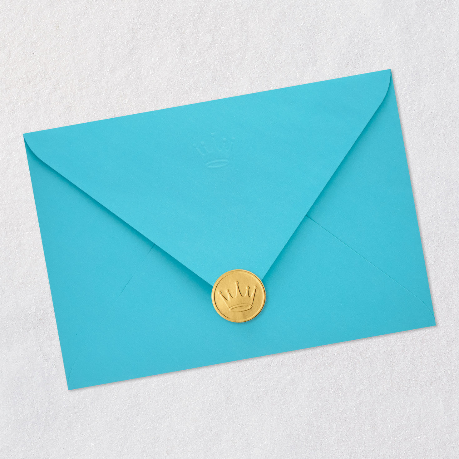 Fancy Balloons Birthday Card Envelope Back with Seal image number 7
