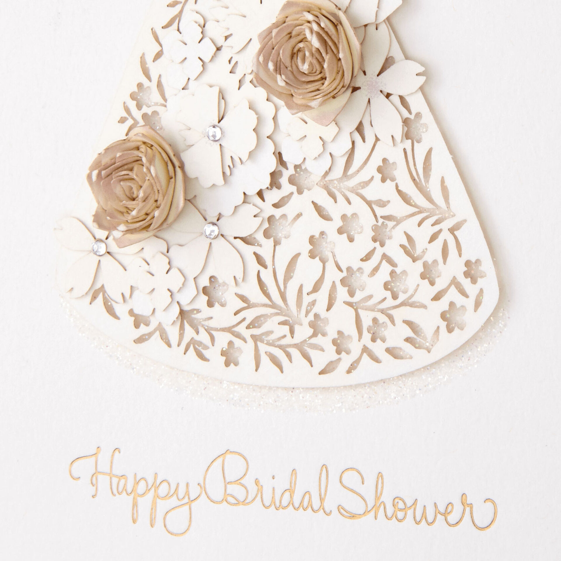 Wedding Dress Bridal Shower Card Greeting Cards Hallmark