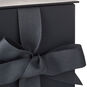Solid Gray Small Square Gift Box side detail image number 5