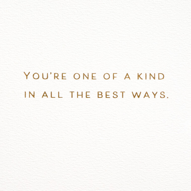 Pink Flowers and Butterfly Signature Birthday Card sentiment image number 2