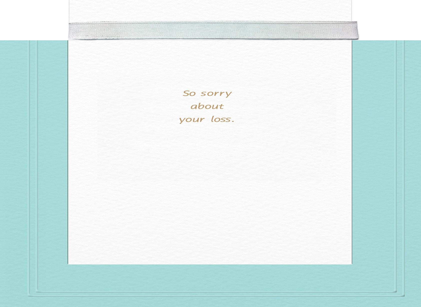 Sand Dollar Sympathy Card
