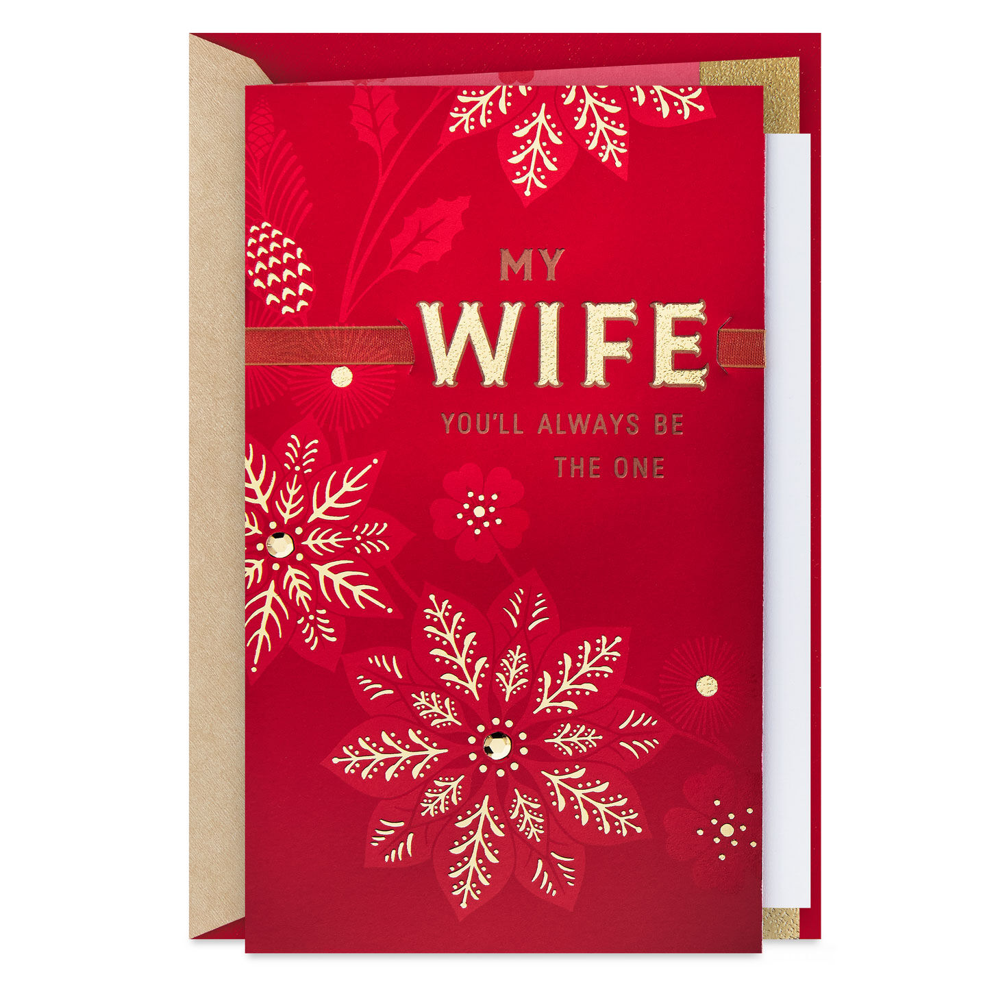 You'll Always Be the One Christmas Card for Wife